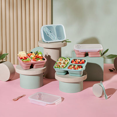 Lejos Silicone Collapsible Bento Box