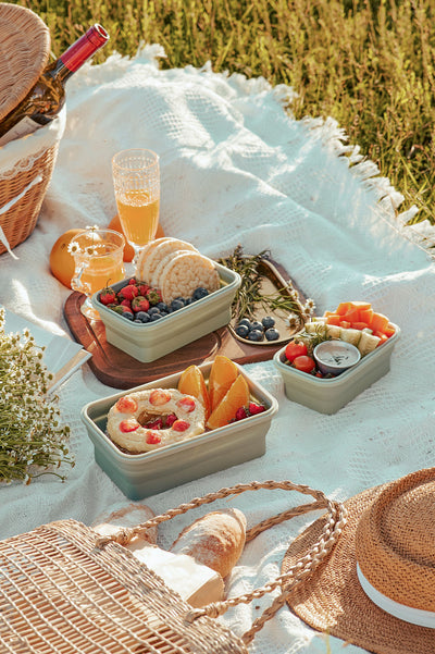 Lejos Silicone Collapsible Lunch Box