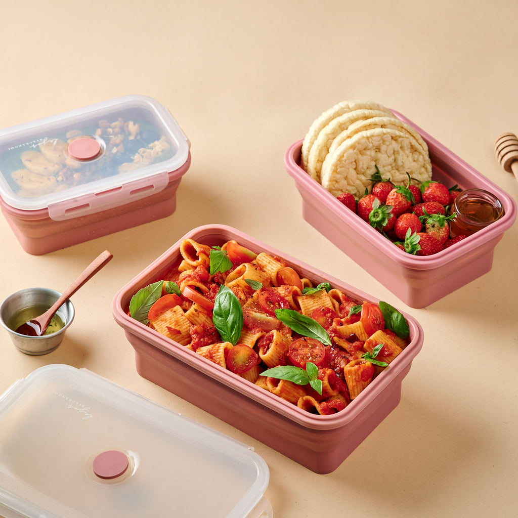 Buy Lejos Silicone Collapsible Lunch Box Online SG