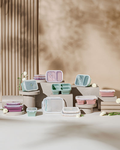Lejos Silicone Collapsible Lunch Box