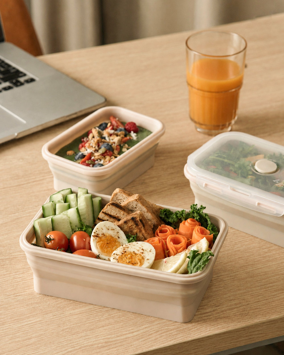 Lejos Silicone Collapsible Lunch Box