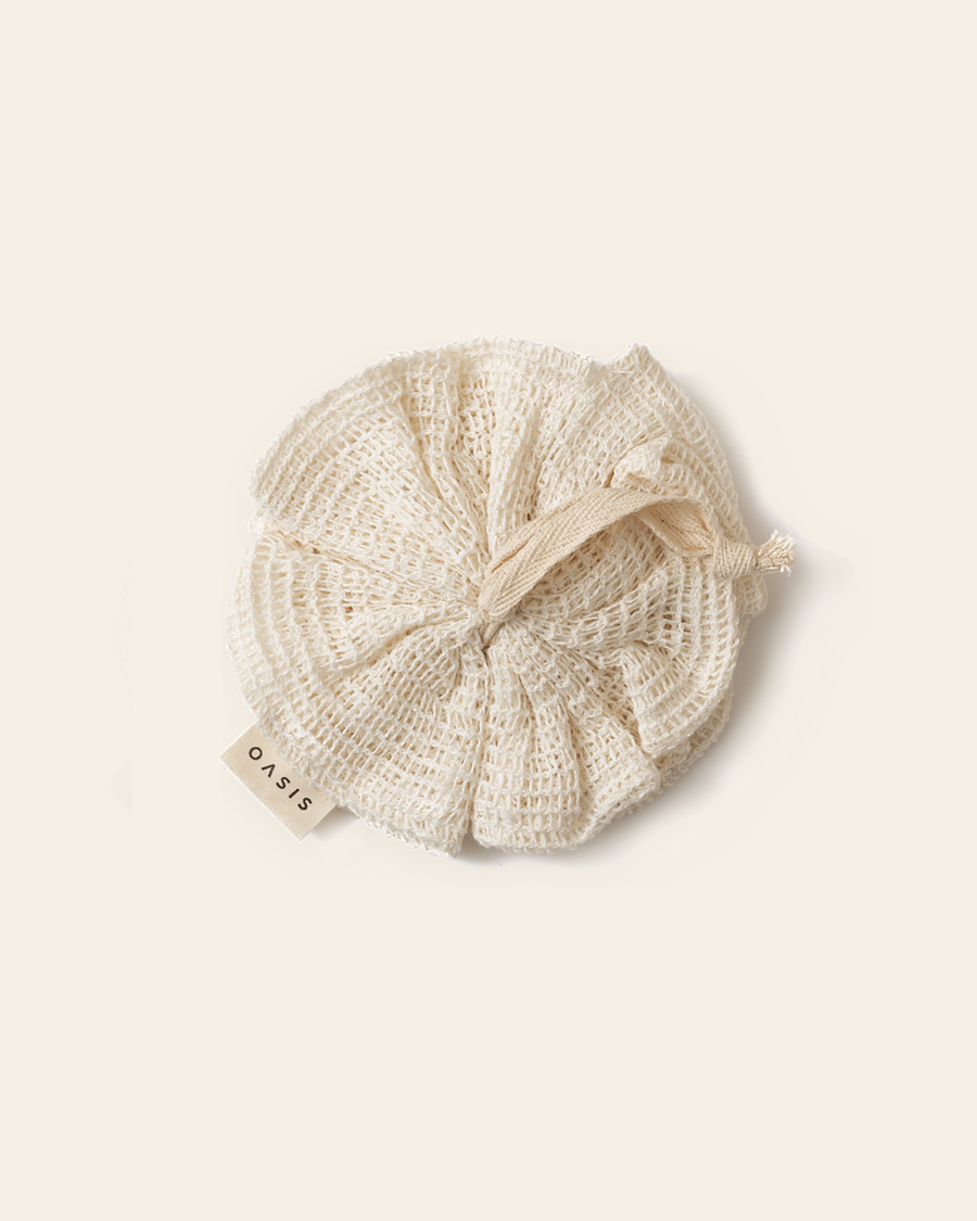 Oasis Ramie Bath Pouf