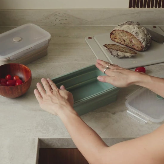 Lejos Silicone Collapsible Lunch Box